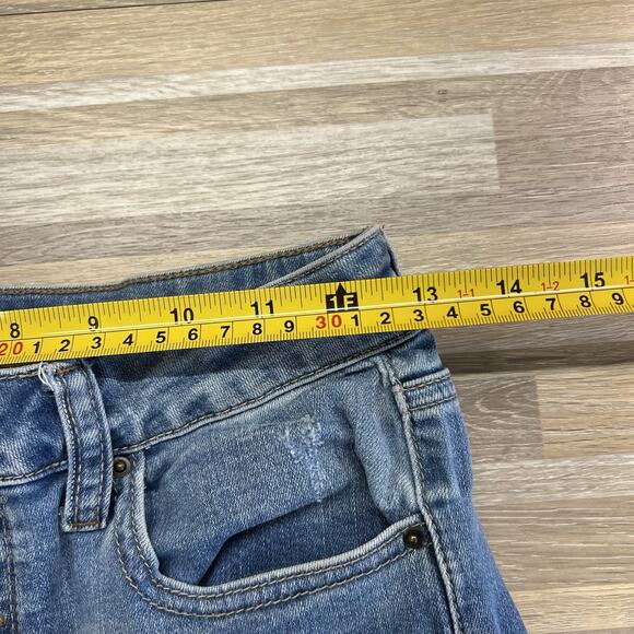 Wax Jean Skinny Distressed Jeans Women Size 7/28 - JN305 - Picture 5 of 8